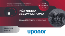 Uponor Infra Sponsorem Konferencji Inżynieria Bezwykopowa 2023