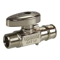 ProPEX lead-free (LF) brass straight stop valves