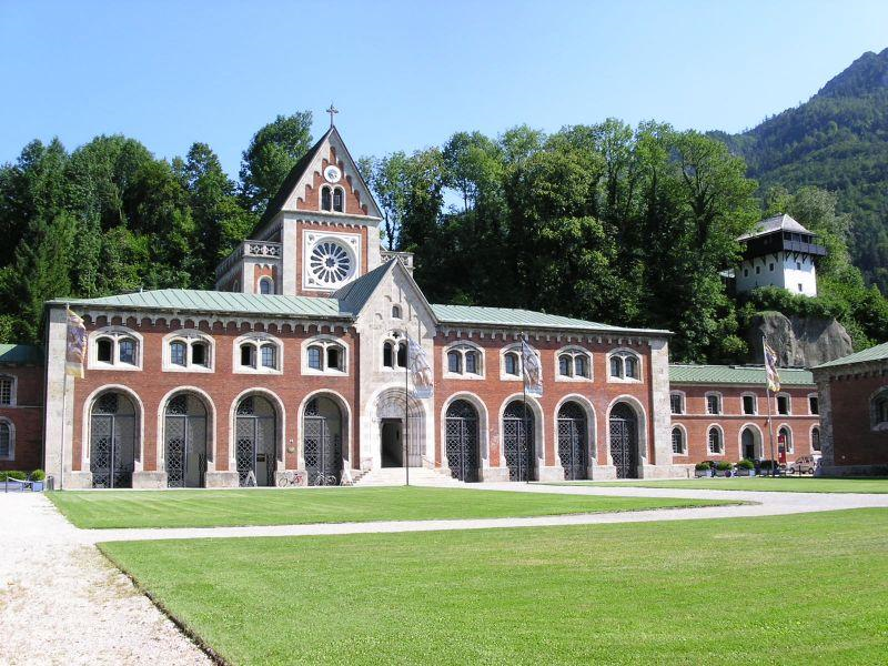 Old saltwater pool in Reichenhall