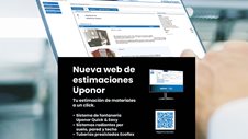 Ya disponible el nuevo configurador de fontanería de la herramienta Uponor Estimaciones