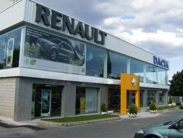 Car dealership in El Escorial, Madrid