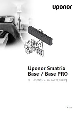 Uponor Smatrix Base / Base PRO Asennus- ja käyttöopas