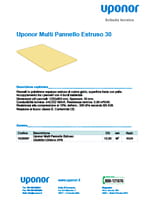 Uponor Pannello  Estruso 30