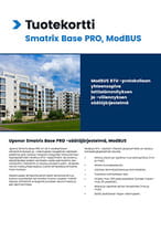 Uponor Smatrix Base PRO Modbus