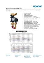 Faktablad Uponor MPG 10