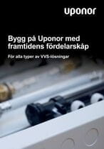 Uponor fördelarskåp för tappvatten