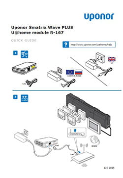 Uponor Smatrix Wave PLUS U@home module R-167