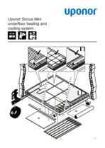 Uponor Siccus Mini Asennusohje