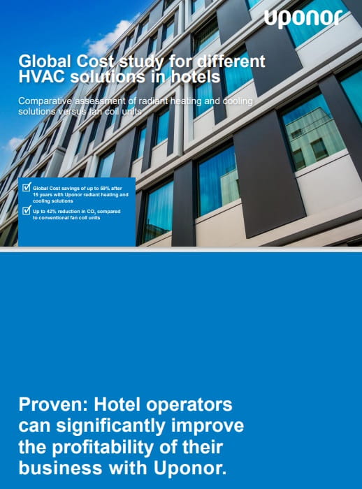 Global Cost study for different HVAC solutions in hotels