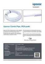 Tuotekortti Uponor Combi Pipe, PEX-putki