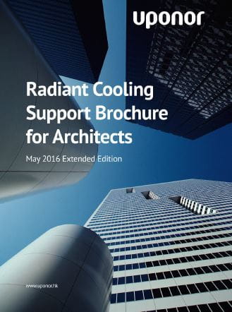 Radiant cooling brochure for architects and planners