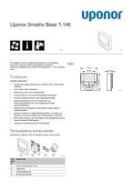 Datablad Uponor Smatrix Base T146
