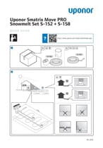 Uponor Smatrix Move PRO sada na topenie snehu S-152 + S-158