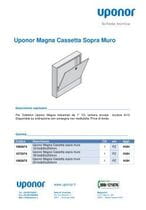 Uponor Magna Cassetta Sopra Muro