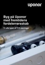 Uponor fordelerrørsskabe PEX  2019