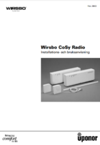 Wirsbo-cosy-radio-installations-och-bruksanvisning