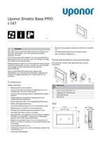 Datablad Uponor Smatrix Base PRO I147