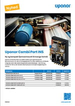 Uponor Combi Port INS nyhed oversigt