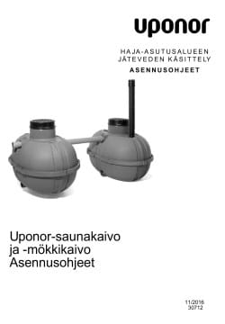 Sauna- ja mökkikaivo 1003565, 1050930