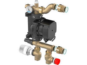 Controlos de temperatura de fornecimento Uponor Smatrix Move