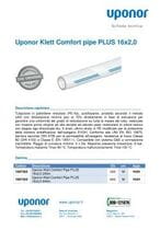 Uponor Klett Comfort Pipe PLUS 16x20