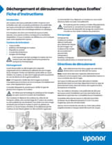Feuille d’instructions pour le déchargement et le déblocage Ecoflex