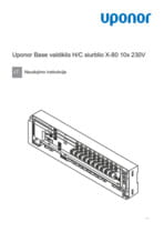 Uponor-Base-X-80-valdiklis-(naudojimo-instrukcija)