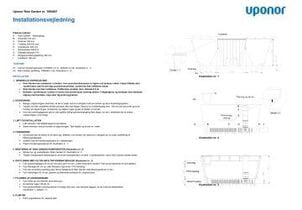 Uponor Rain Garden Installationsvejledning