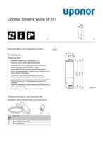 Datablad Uponor Smatrix Wave M161
