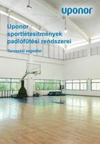 Uponor Sportpadló Tervezési segédlet