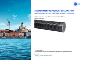 Environmental Product Declaration (EPD) -  IQ Storm Water Pipes