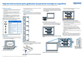 Surface-MountManifoldWallCabinets-InstructionSheet-Spanish