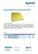 Uponor Multi Pannello Estruso 30 40