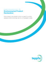 Environmental Product Declaration (EPD) - TEPPFA - SD02 PVC U ML foam