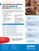 Tuyau rouge AquaPEX® | Fiche d’information