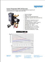 Faktablad Uponor MPG 10 Electronic