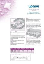 PEX20 Fact Sheet - Timber Suspended Sprung Battened Floor