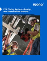 PEX Piping Systems Design and Installation Manual (PDIM)