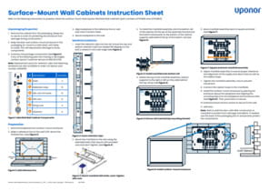 Surface-MountManifoldWallCabinets-Instruction-Sheet-EnglishFrench