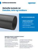 Uponor Weholite drikkevandstank