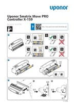 Uponor Smatrix Move PRO regulátor X-159