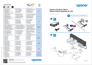 Uponor Smatrix Wave Smart Home Gateway R-167