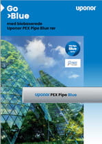 Informationsbrochure Uponor PEX Blue